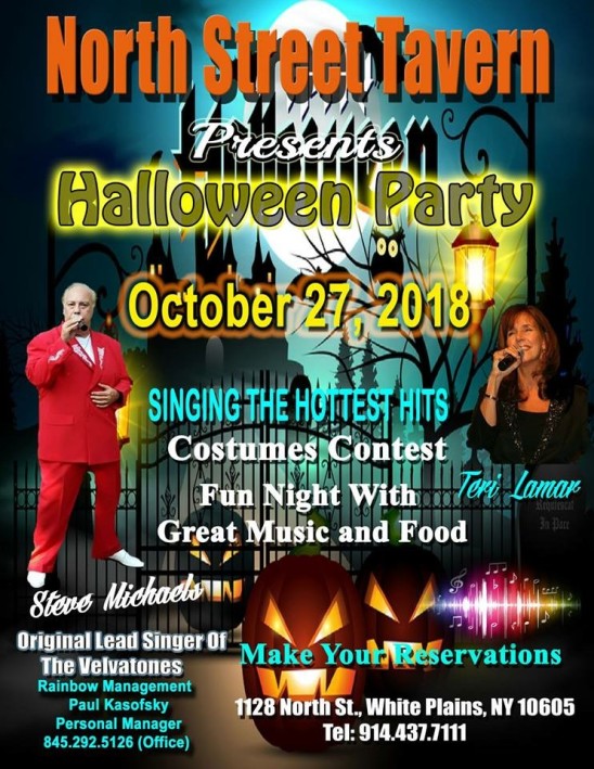 Halloween Party with Steve Michaels of the Velvatones & Teri Lamar